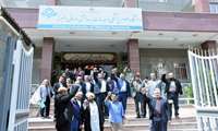 اجتماع دانشگاهیان علوم پزشکی البرز در حمایت از پاسخ قاطع ایران به رژیم صهیونیستی